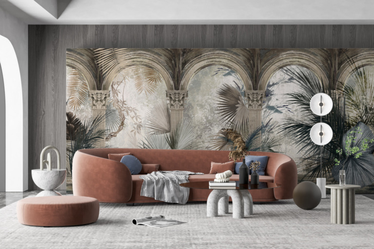 Fototapeta Palmowa Kolumnada