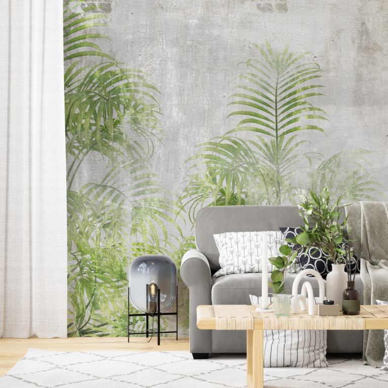 Fototapeta Jasna Zieleń Palm