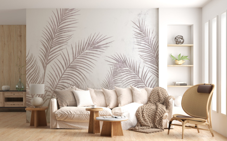 Fototapeta Ciepły Pióropusz Palm