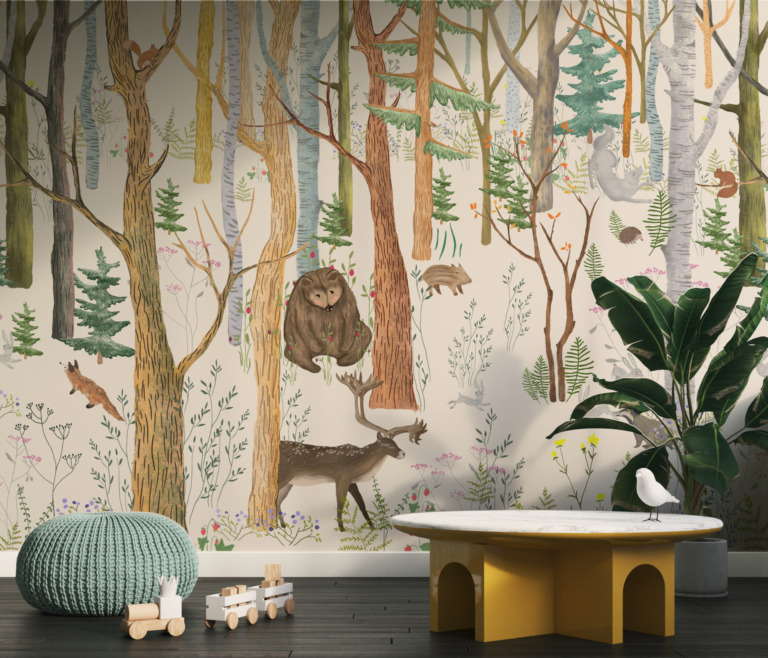 Fototapeta Leśna Flora i Fauna