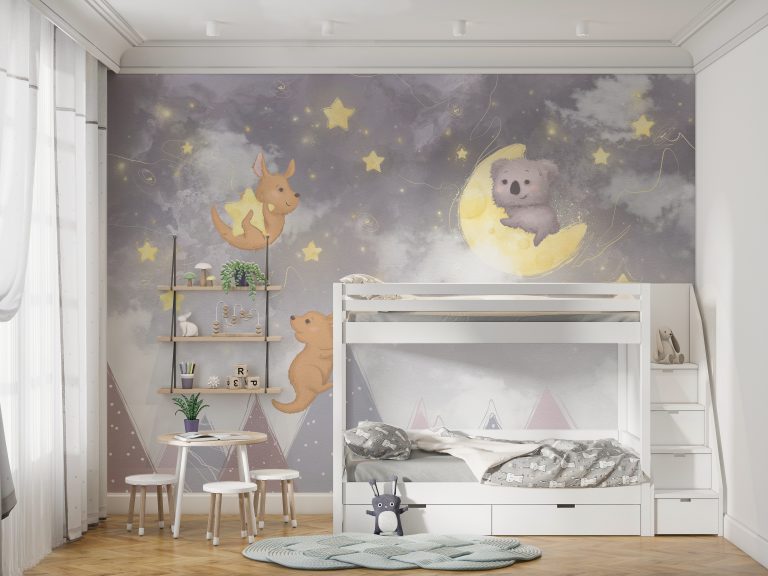 Fototapeta Góry Nocą Dla Dzieci