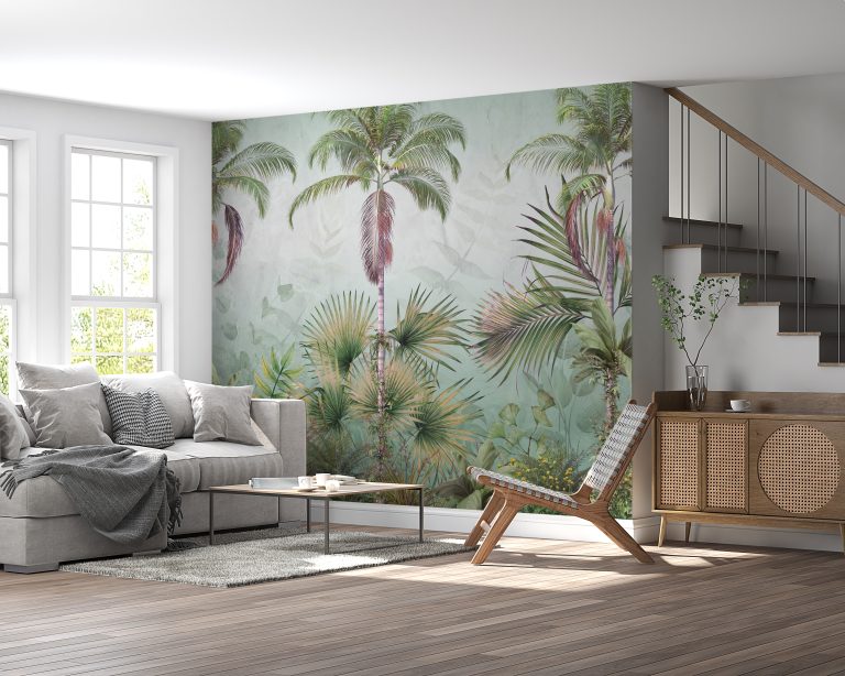 Fototapeta Zielone Palmy