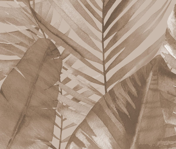 Fototapeta Brązowe Liście Palmowe