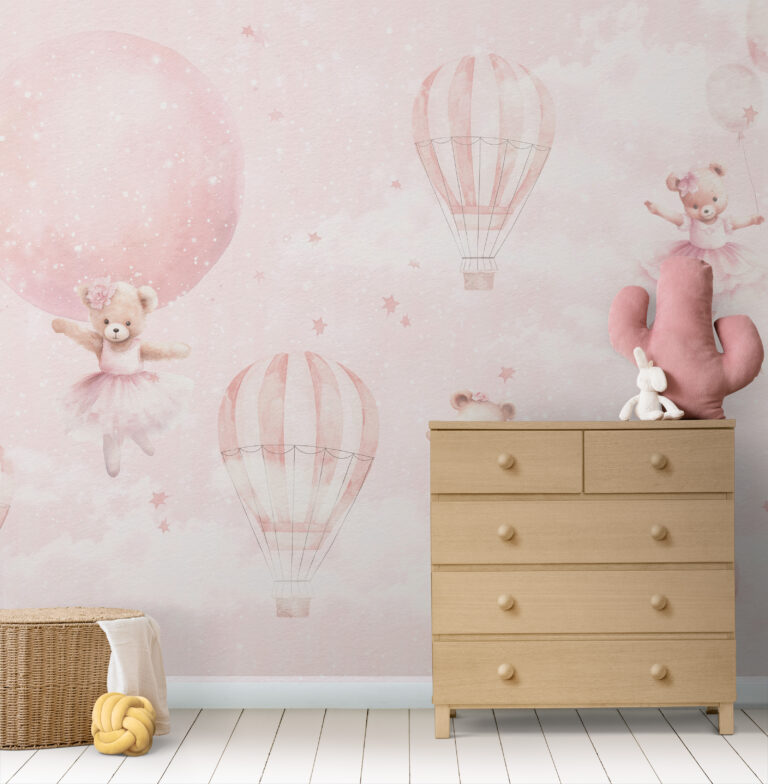 Fototapeta Misie I Balony