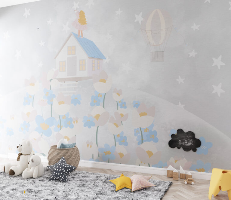 Fototapeta Domek Na Planecie