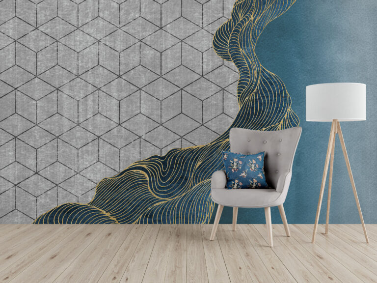 Fototapeta Geometria I Fale