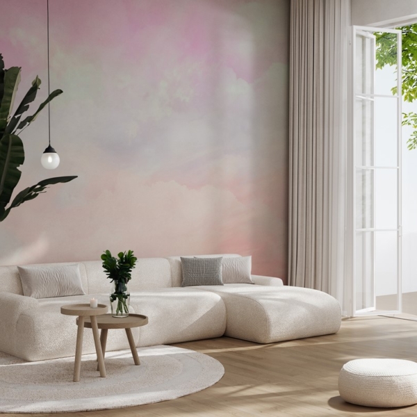 Fototapeta Różowe Mgły Spokoju