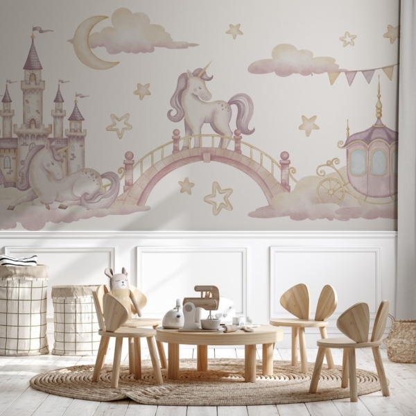 Fototapeta Zamkowe Jednorożce Snu