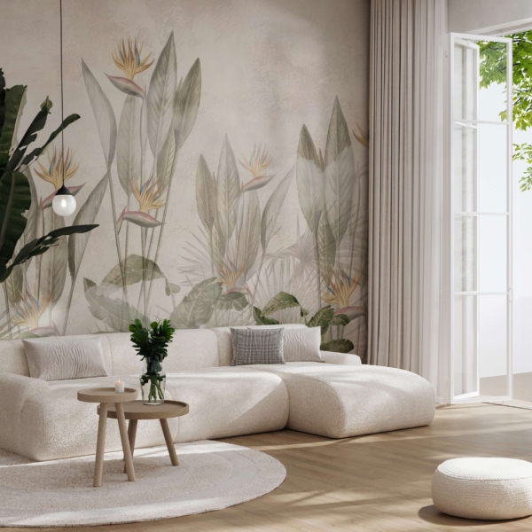 Fototapeta Delikatna Tropikalna Mgła