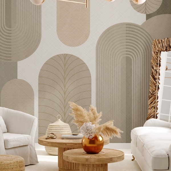 Fototapeta Beżowe Łuki