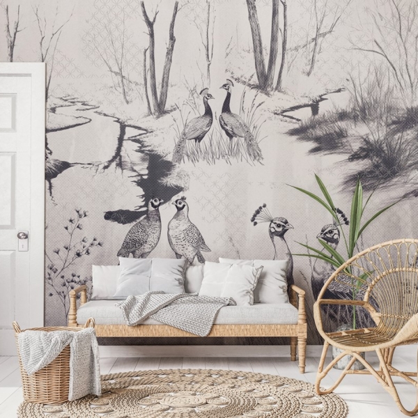 Fototapeta Ptasie Zaloty