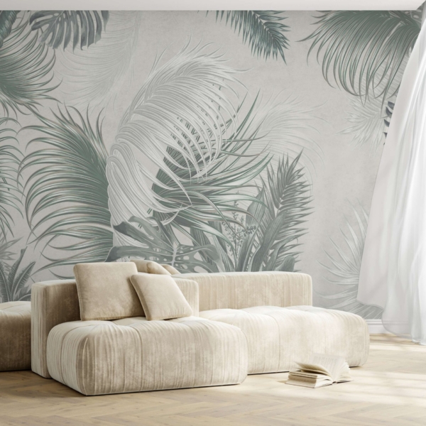 Fototapeta Zimowy Ogród Tropikalny