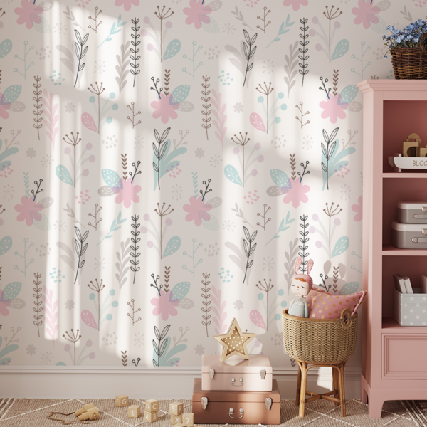 Fototapeta Pastelowy Ogród