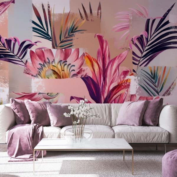 Fototapeta Kwiatowa Mozaika