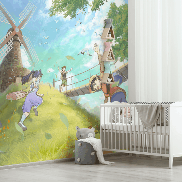 Fototapeta Dzieciństwo na Wietrze