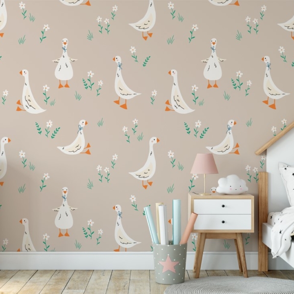 Fototapeta Spacerujące Gąski