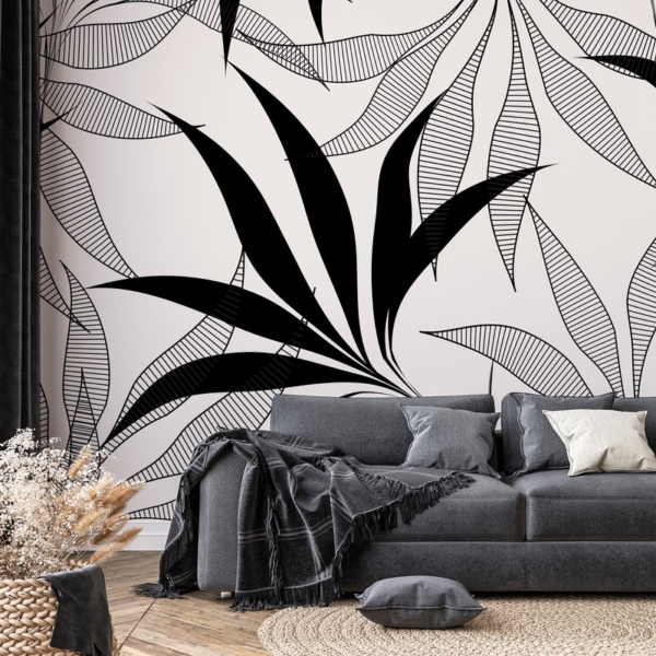 Fototapeta Liściasty Minimalizm