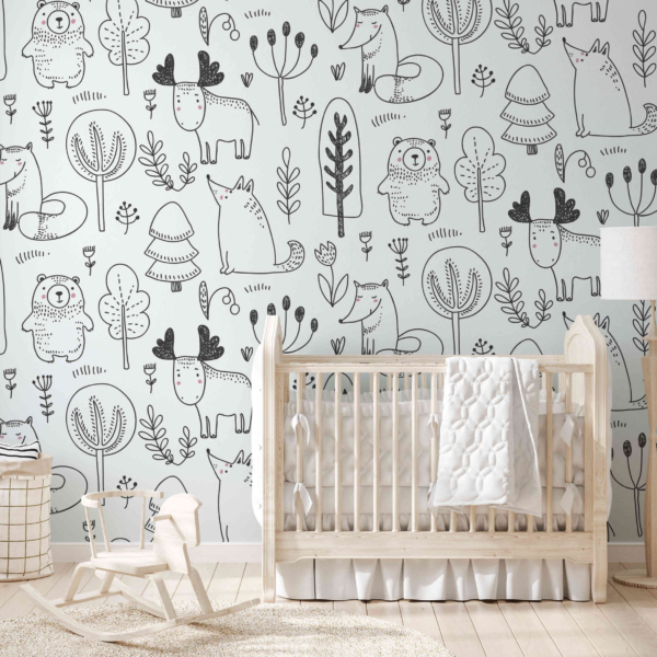 Fototapeta Leśne Przytulanki