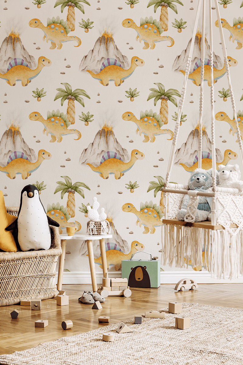 Fototapeta Dinozaury z Wulkanowej Krainy