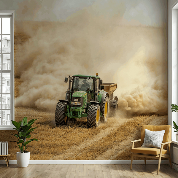 Fototapeta Praca W Polu