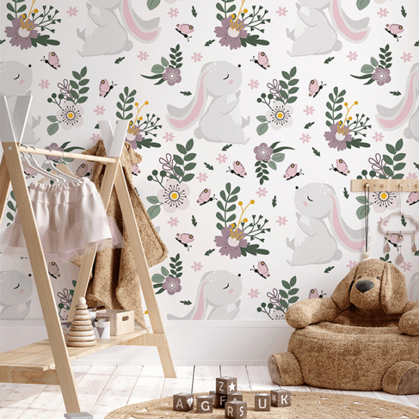 Fototapeta Rozmarzony Zajączek