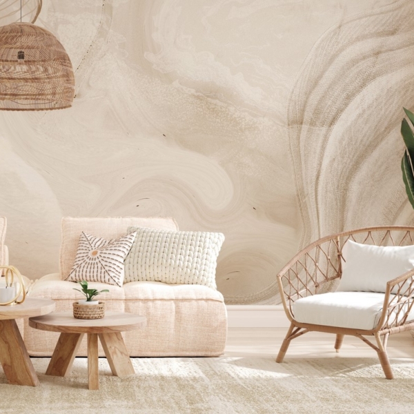 Fototapeta Beżowa Abstrakcja