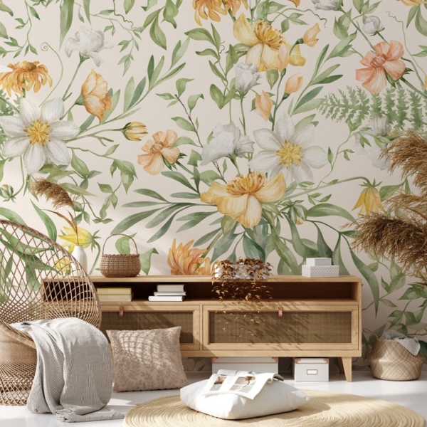 Fototapeta Dzikie Kwiaty