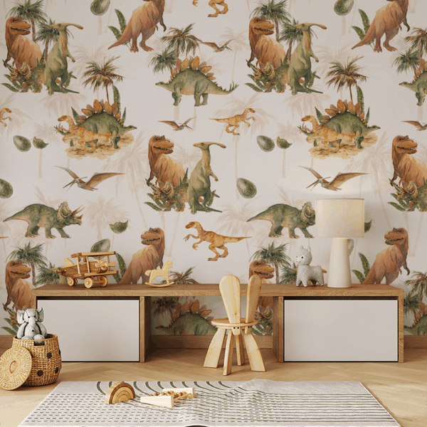 Fototapeta Dinozaury z Dżungli