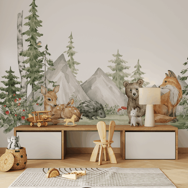 Fototapeta Leśna Gromadka