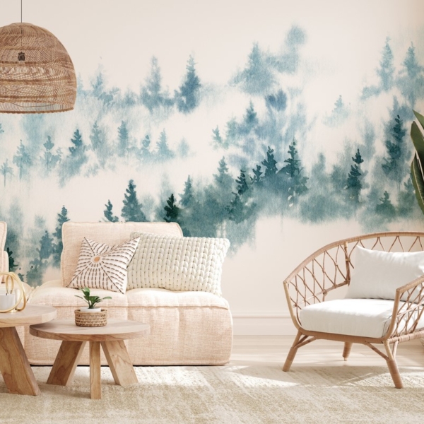 Fototapeta Mglisty Las Iglasty