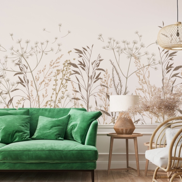 Fototapeta Delikatne Łąkowe Sny