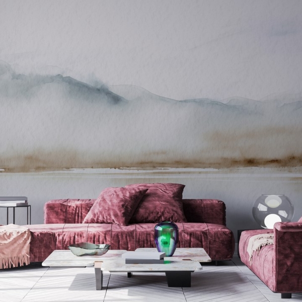 Fototapeta Akwarelowy Horyzont