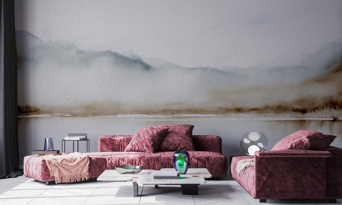 Fototapeta Akwarelowy Horyzont