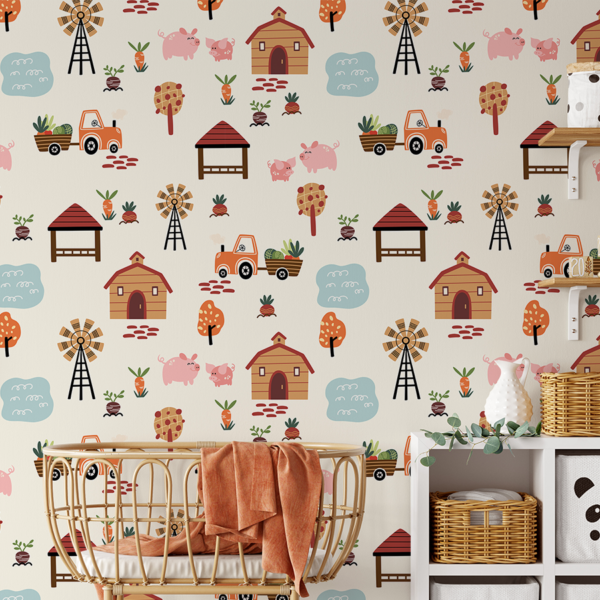 Fototapeta Urocza Zagroda