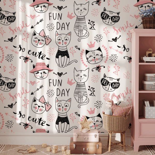 Fototapeta Koci Świat Radości