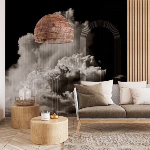 Fototapeta Chmury Przełamane Sztuką