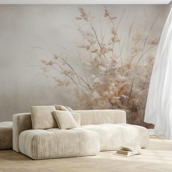 Fototapeta Mglista Łąka