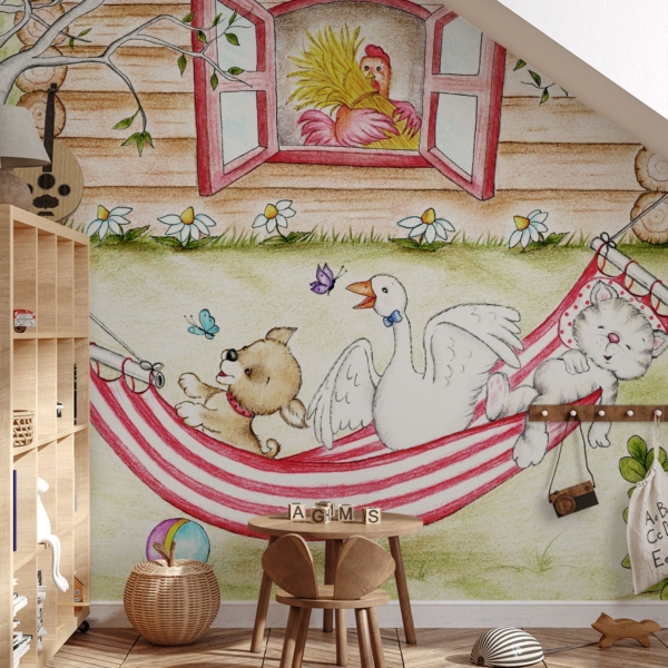 Fototapeta Huśtawkowa Paczka