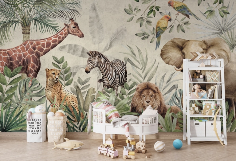 Przeczytaj więcej o artykule Pokój pełen przygód: jak stworzyć dziecięcą dżunglę w domu?