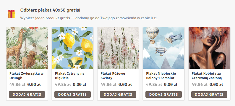 plakat gratis