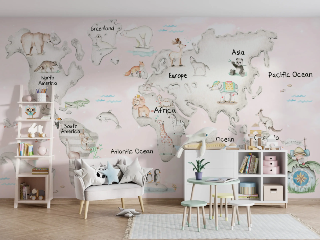 Fototapeta Mapa Świata