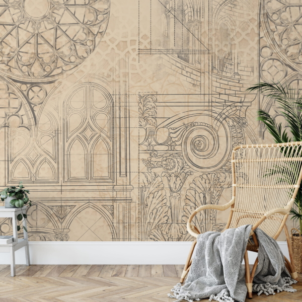 Fototapeta Architektoniczna harmonia