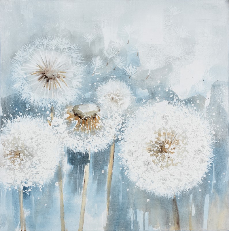 A,Piece,Of,Flying,Dandelion,,White,,Fresh,And,Elegant,,Home