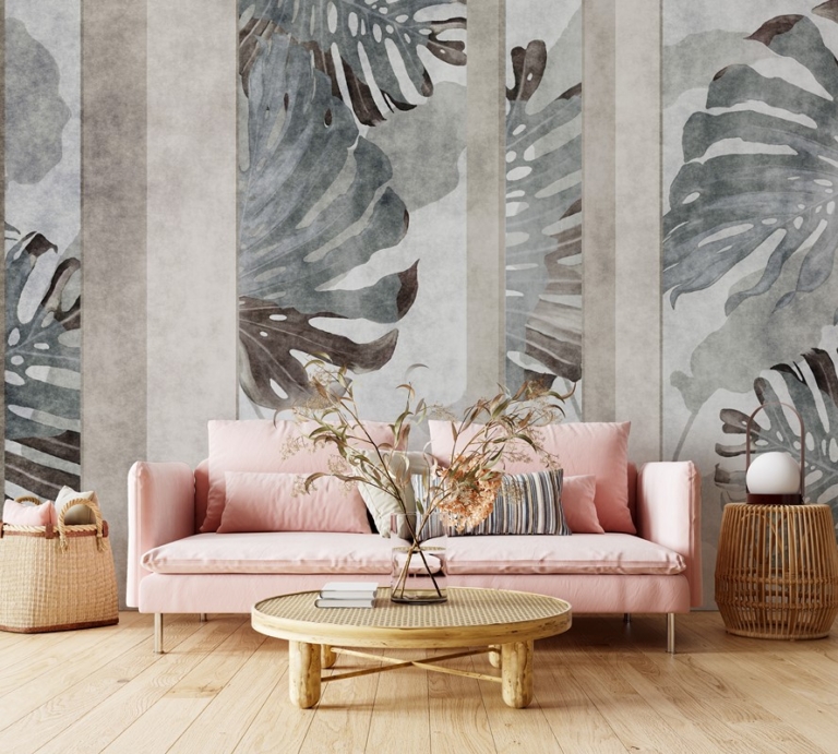 Fototapeta Monstera W Abstrakcji