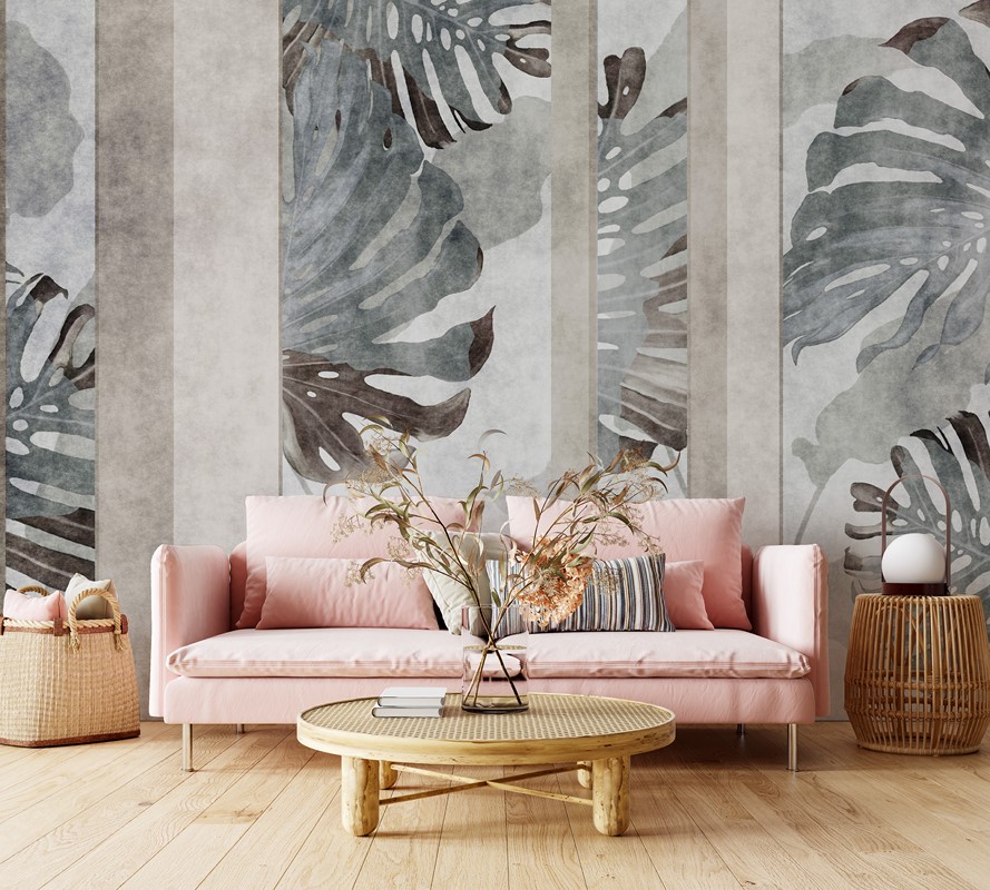 Fototapeta Monstera W Abstrakcji