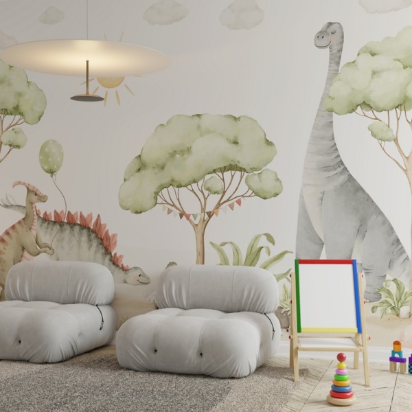 Fototapeta Milutkie Dinozaury