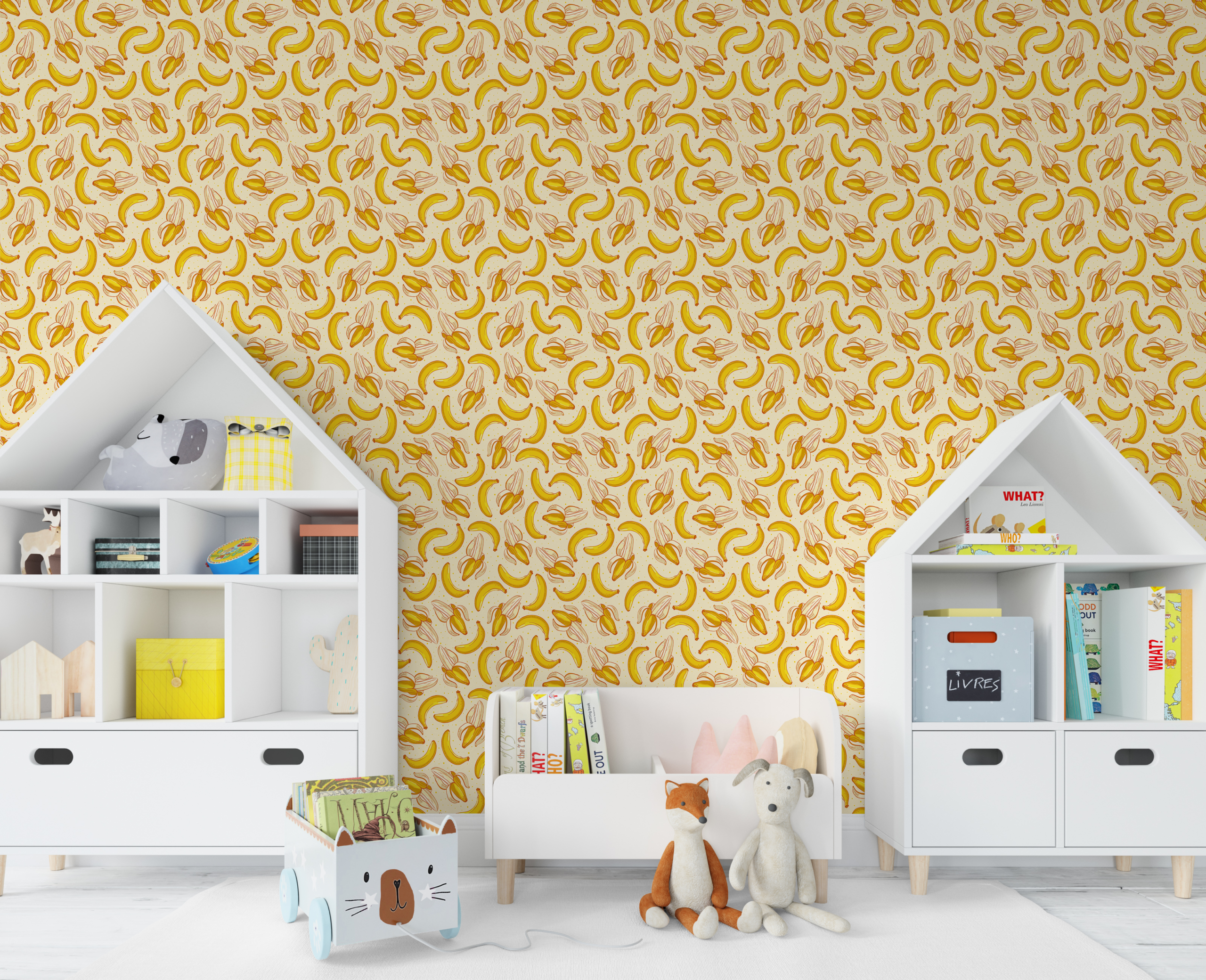 Fototapeta Bananowy Wzorek