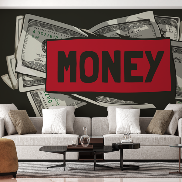 Fototapeta Money comes first