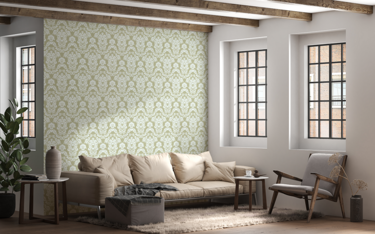 Fototapeta Vintage Damask