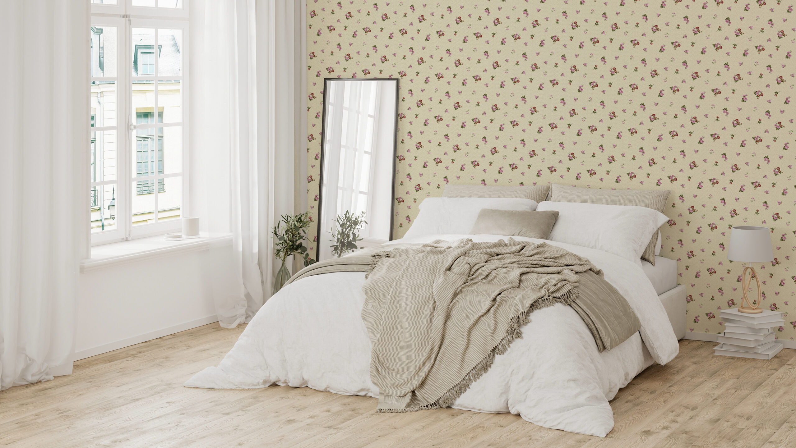 Fototapeta Różyczki Shabby Chic